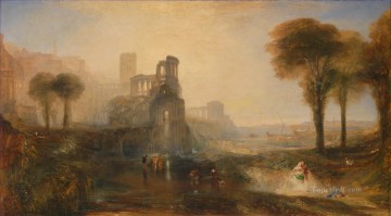  Turner Pintura - Palacio de Calígula y Puente Turner